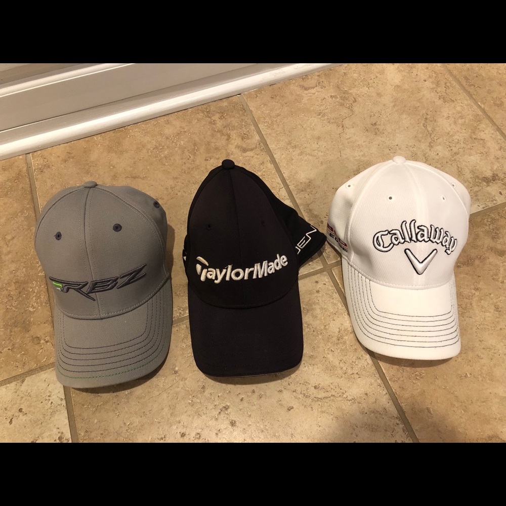 Bundle of 3 Golf hats